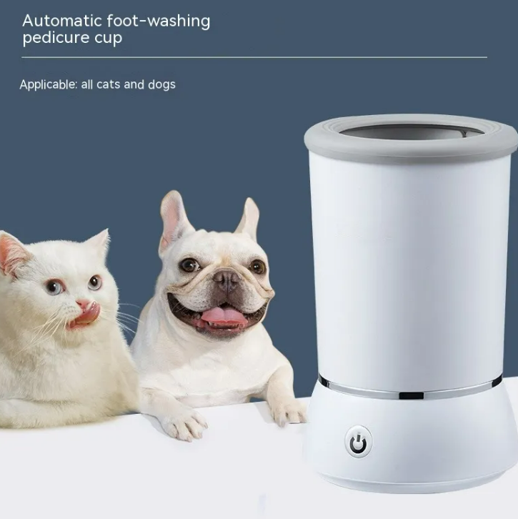 Clean Paws in Seconds — The Automatic Dog Paw Cleaner
