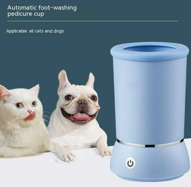 Clean Paws in Seconds — The Automatic Dog Paw Cleaner